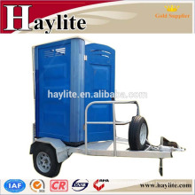 portable Toilet trailer with toilet for hire and sale